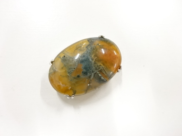 アンティーク　瑪瑙帯留め